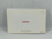 2003 Nissan Xterra Owners Manual Book Guide P/N:OM3E WD22U1 OEM Used Auto Parts - Oemusedautoparts1.com