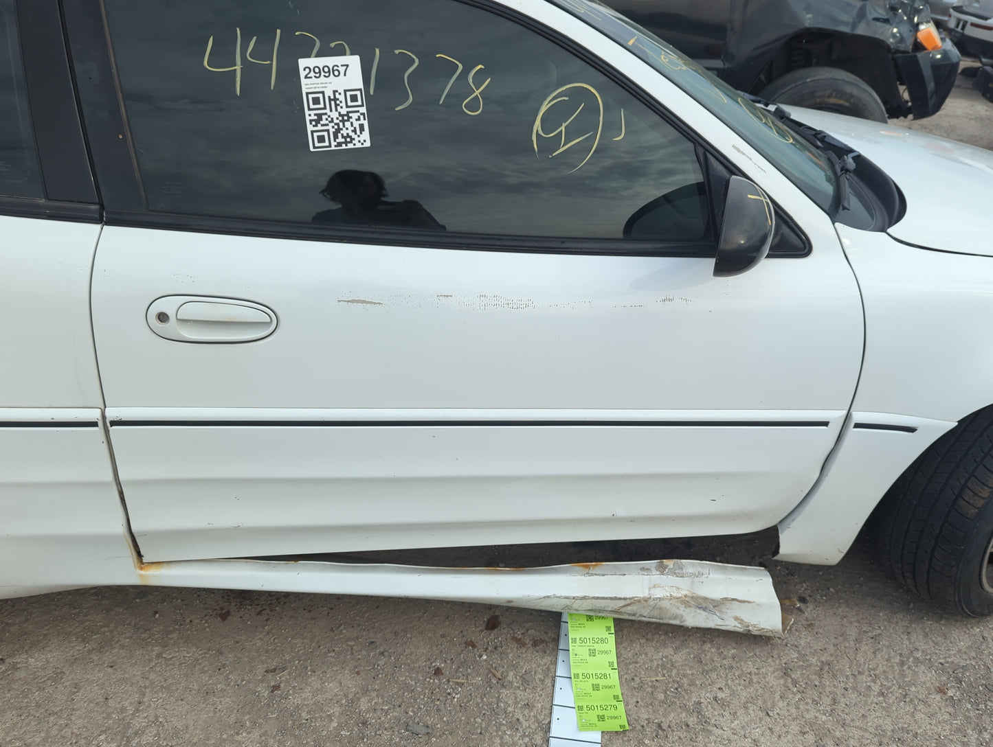 1999-2005 Pontiac Grand Am Passenger Front Door Oem 5018108 - Oemusedautoparts1.com