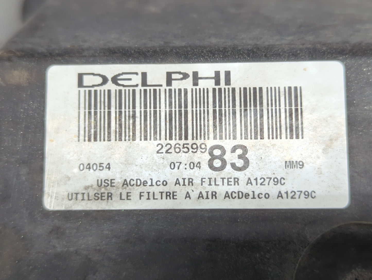 2002-2005 Pontiac Grand Am Air Cleaner Intake-duct Hose Tube - Oemusedautoparts1.com