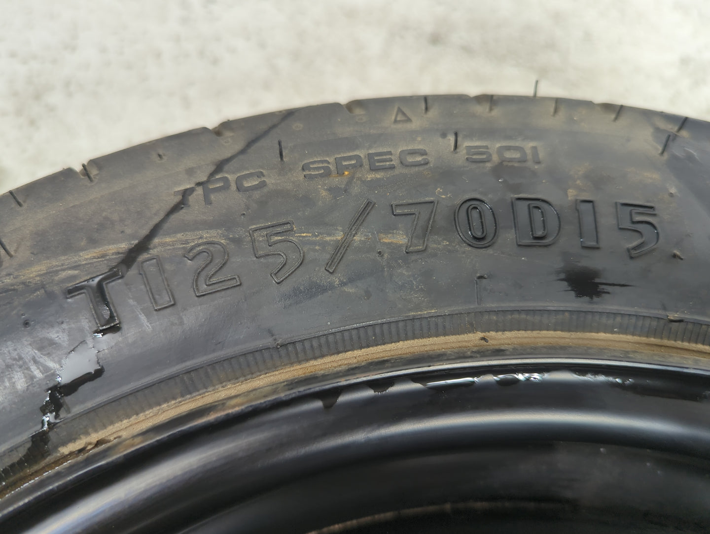 1999-2005 Pontiac Grand Am Spare Donut Tire Wheel Rim Oem - Oemusedautoparts1.com