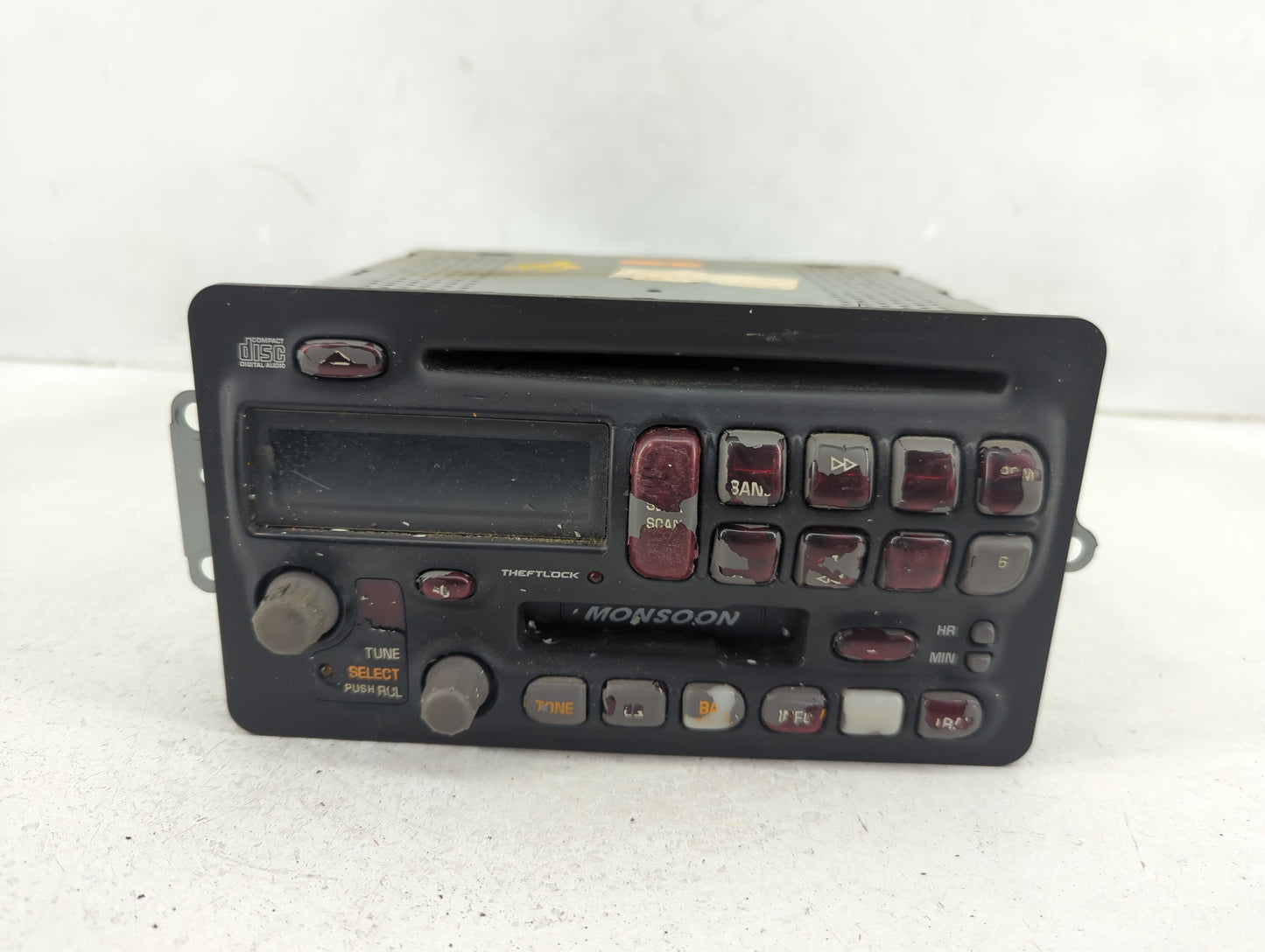 2003 Pontiac Grand Am Radio AM FM Cd Player Receiver Replacement Fits Fits 2004 OEM Used Auto Parts - Oemusedautoparts1.com