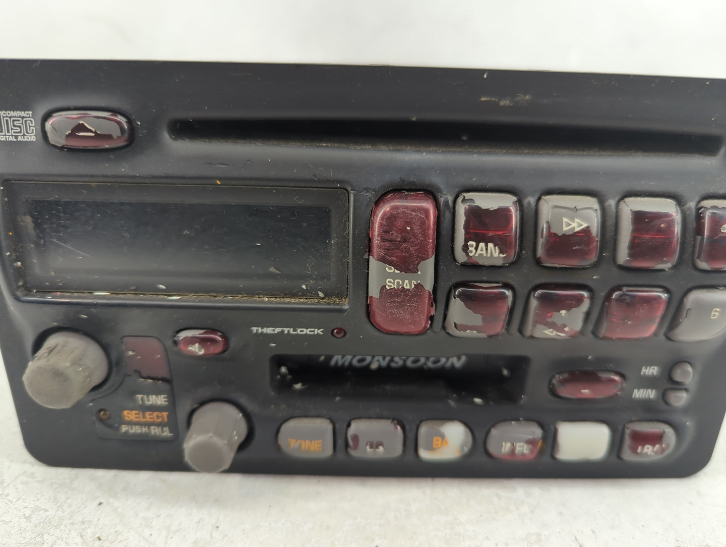 2003 Pontiac Grand Am Radio AM FM Cd Player Receiver Replacement Fits Fits 2004 OEM Used Auto Parts - Oemusedautoparts1.com