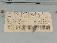 2003 Pontiac Grand Am Radio AM FM Cd Player Receiver Replacement Fits Fits 2004 OEM Used Auto Parts - Oemusedautoparts1.com