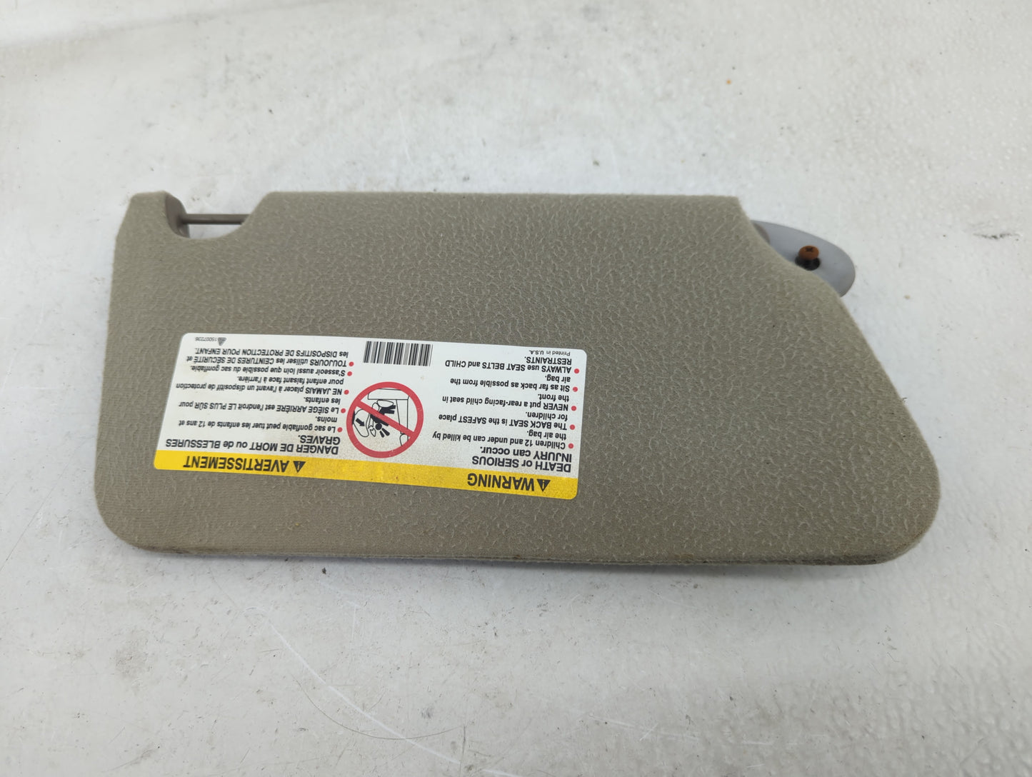 2000-2005 Pontiac Grand Am Sun Visor Shade Replacement Driver Left Mirror Fits Fits 2000 2001 2002 2003 2004 2005 OEM Used A