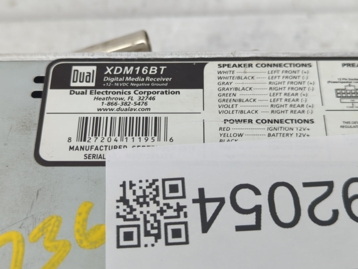 2003 Pontiac Vibe Radio AM FM Cd Player Receiver Replacement Fits OEM Used Auto Parts - Oemusedautoparts1.com