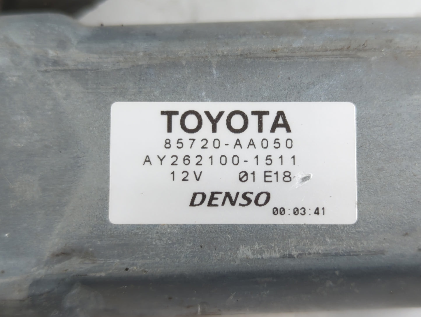 2003-2008 Pontiac Vibe Used Window Regulator Right Passenger Rear - Oemusedautoparts1.com