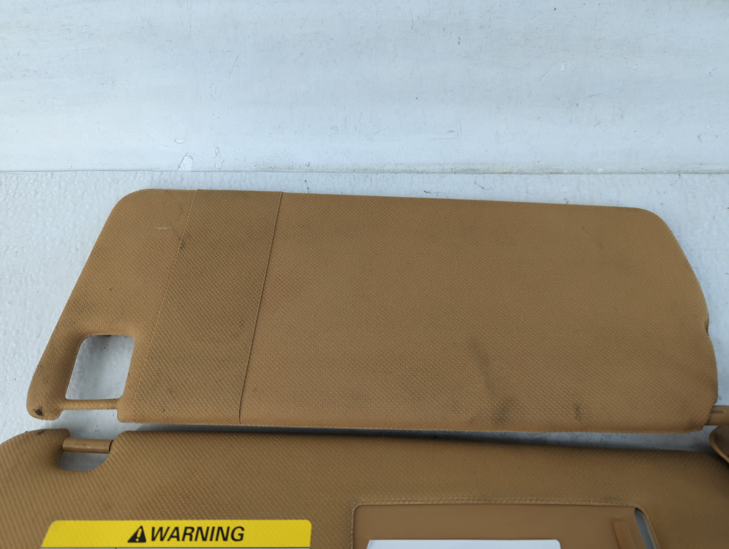 2003-2005 Porsche Cayenne Sun Visor Shade Replacement Passenger Right Mirror Fits Fits 2003 2004 2005 OEM Used Auto Parts - 