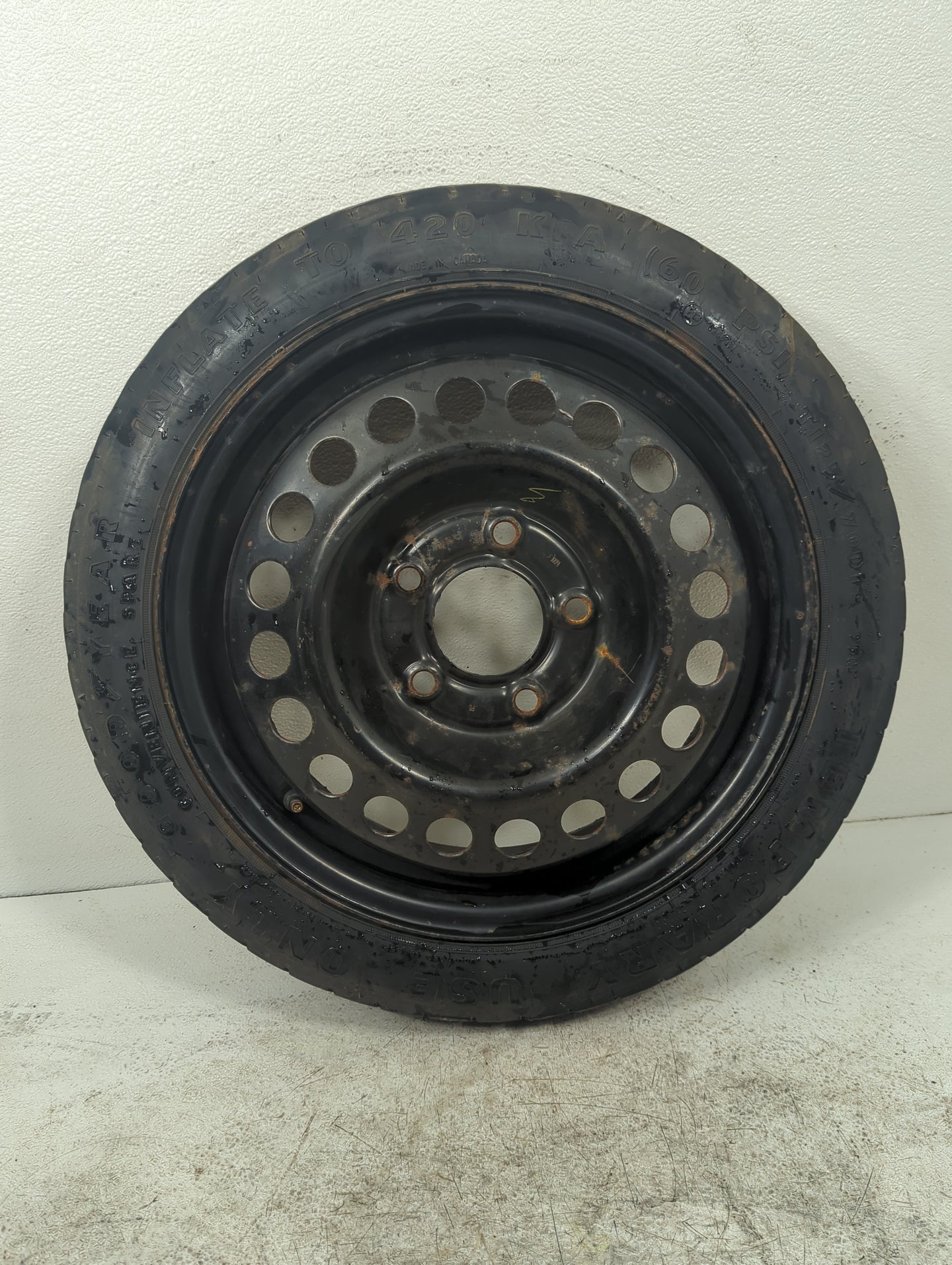 2003 Regal (also See Somerset 85-87) Regal Spare Donut Tire Wheel Rim Oem - Oemusedautoparts1.com