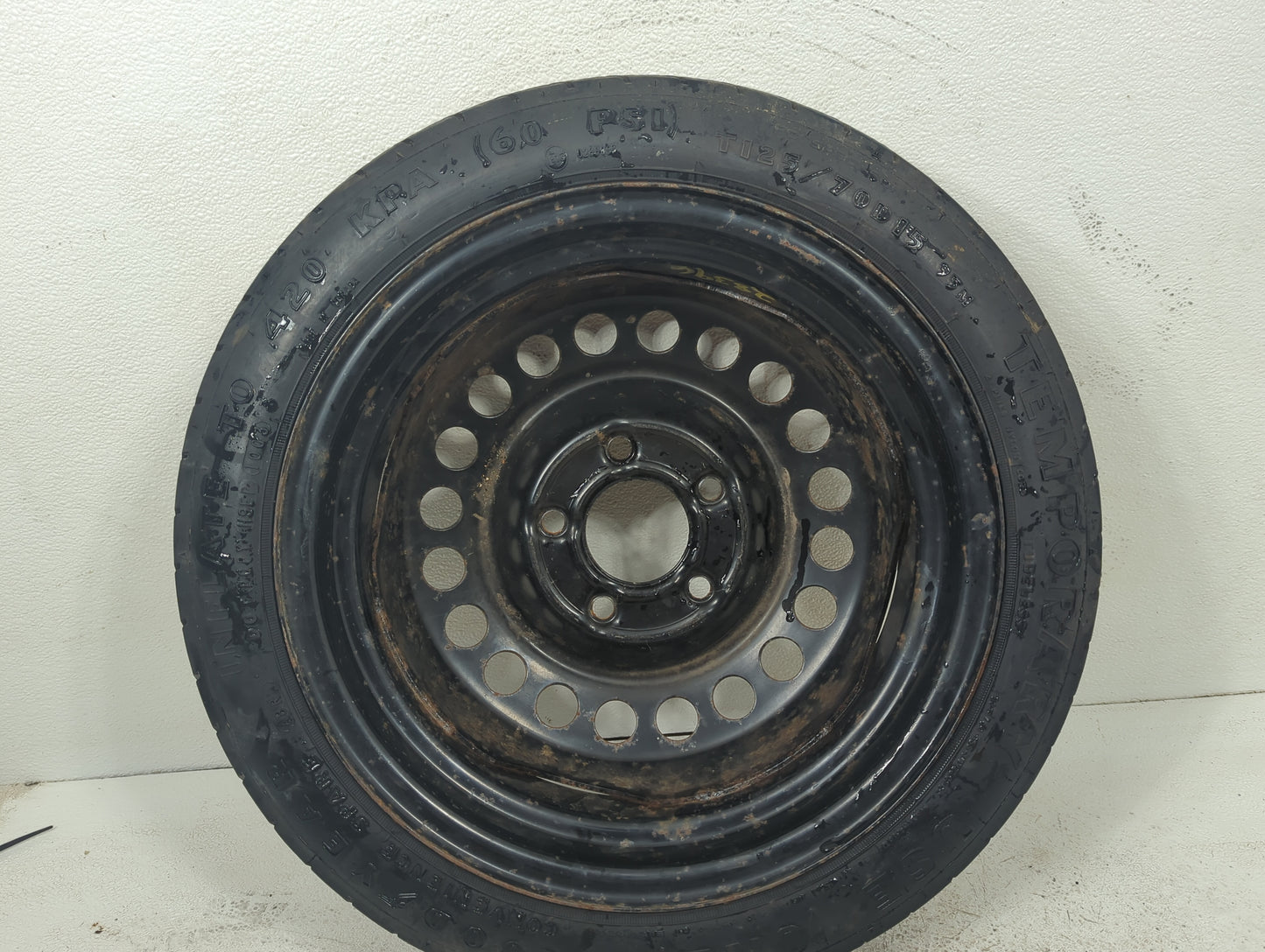 2003 Regal (also See Somerset 85-87) Regal Spare Donut Tire Wheel Rim Oem - Oemusedautoparts1.com