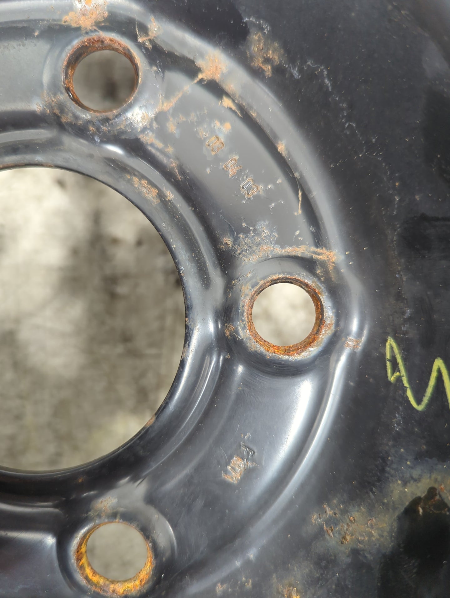 2003 Regal (also See Somerset 85-87) Regal Spare Donut Tire Wheel Rim Oem - Oemusedautoparts1.com