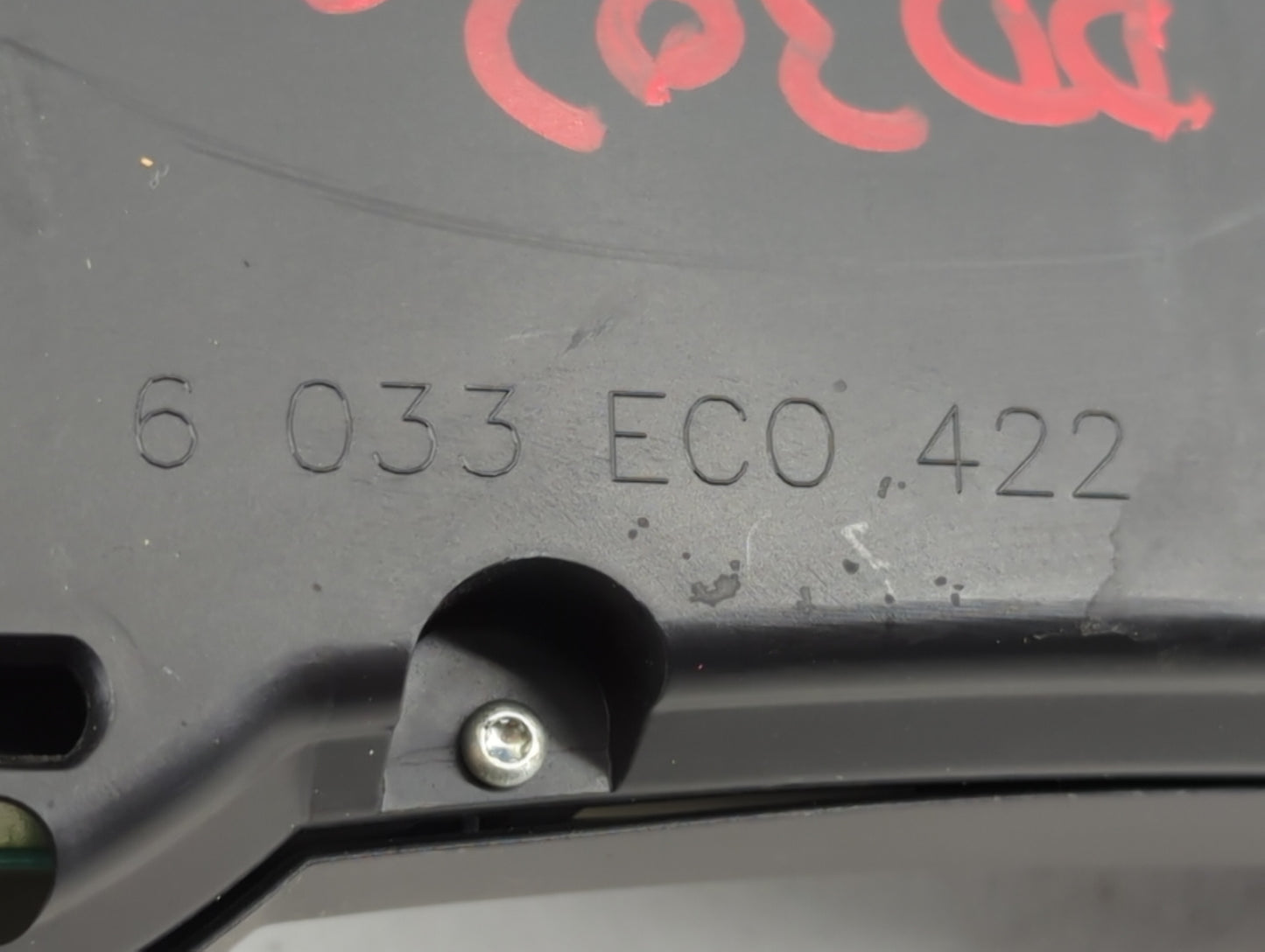 2002-2003 Saab 9-3 Instrument Cluster Speedometer Gauges P/N:6 033 EC0 422 Fits Fits 2002 2003 OEM Used Auto Parts - Oemused