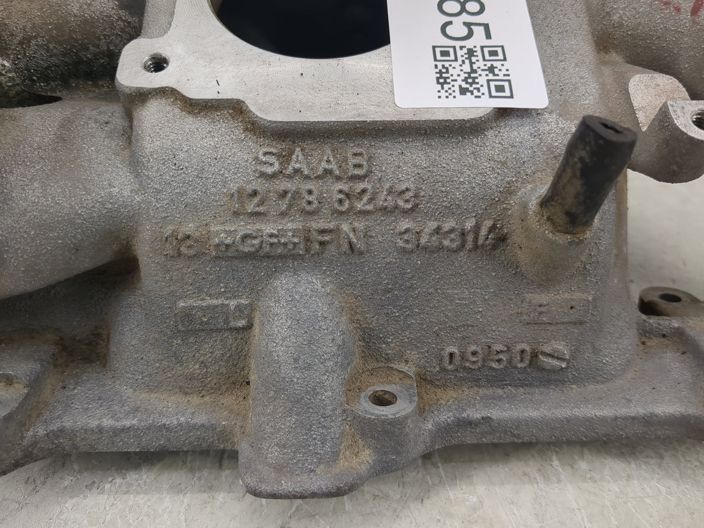 2001-2003 Saab 9-3 Air Intake Manifold Fits Fits 2001 2002 2003 2004 2005 2006 2007 2008 2009 OEM Used Auto Parts - Oemuseda