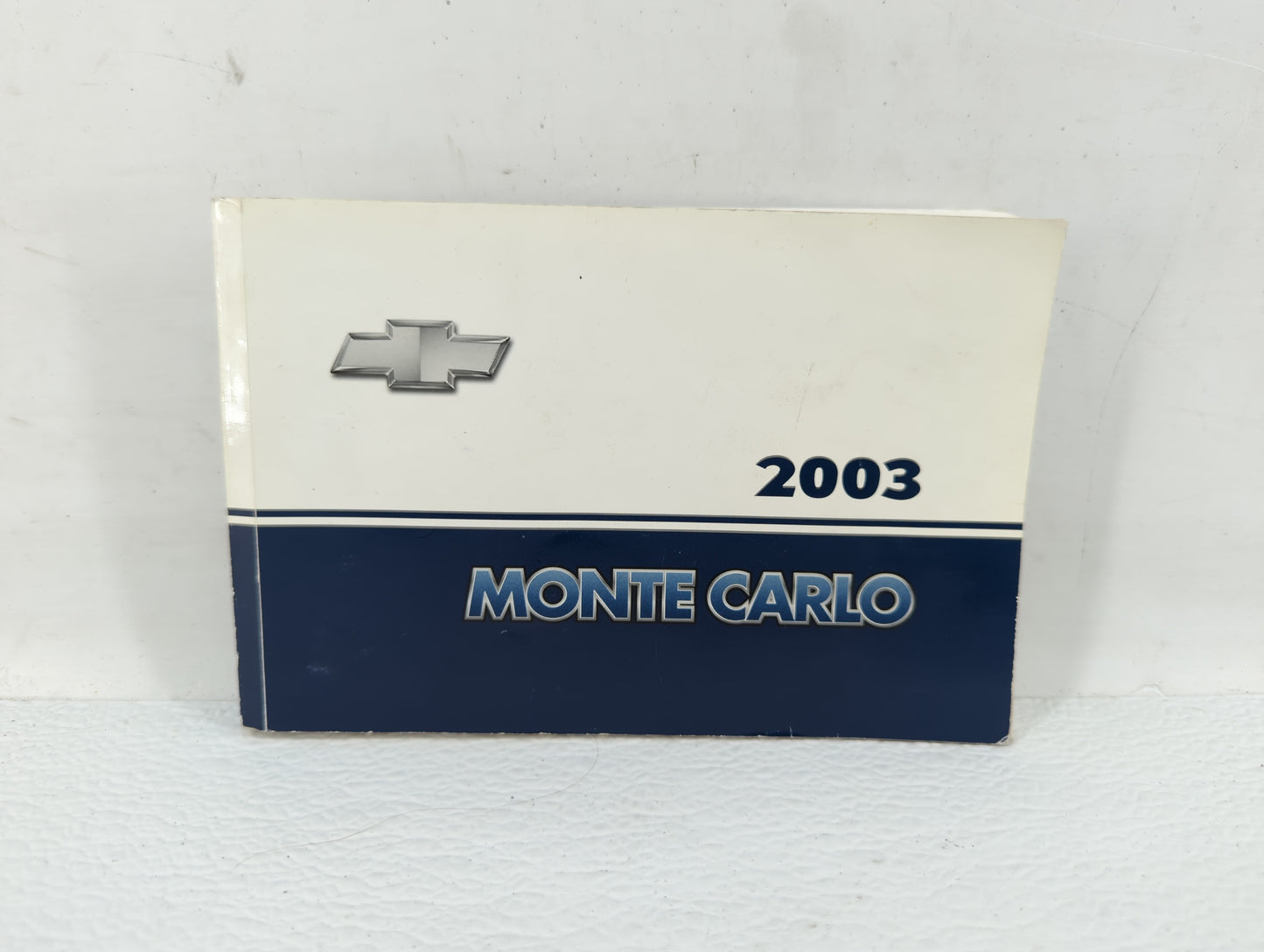 2003 Saab Monte Carlo Owners Manual Book Guide OEM Used Auto Parts - Oemusedautoparts1.com