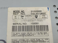 2001-2003 Saturn L300 Radio AM FM Cd Player Receiver Replacement P/N:21025330 Fits Fits 2000 2001 2002 2003 OEM Used Auto Pa