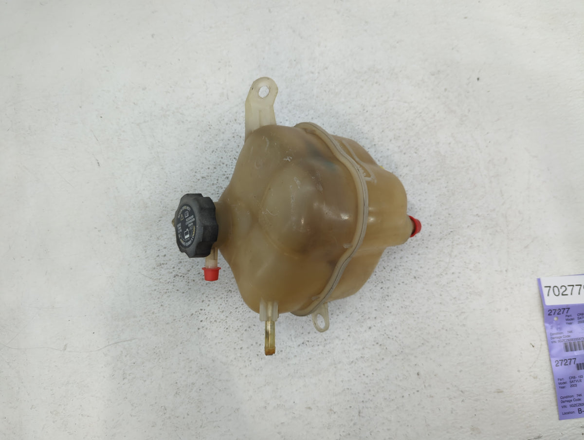 2002-2007 Saturn Vue Radiator Coolant Overflow Expansion Tank Bottle 702779 - Oemusedautoparts1.com