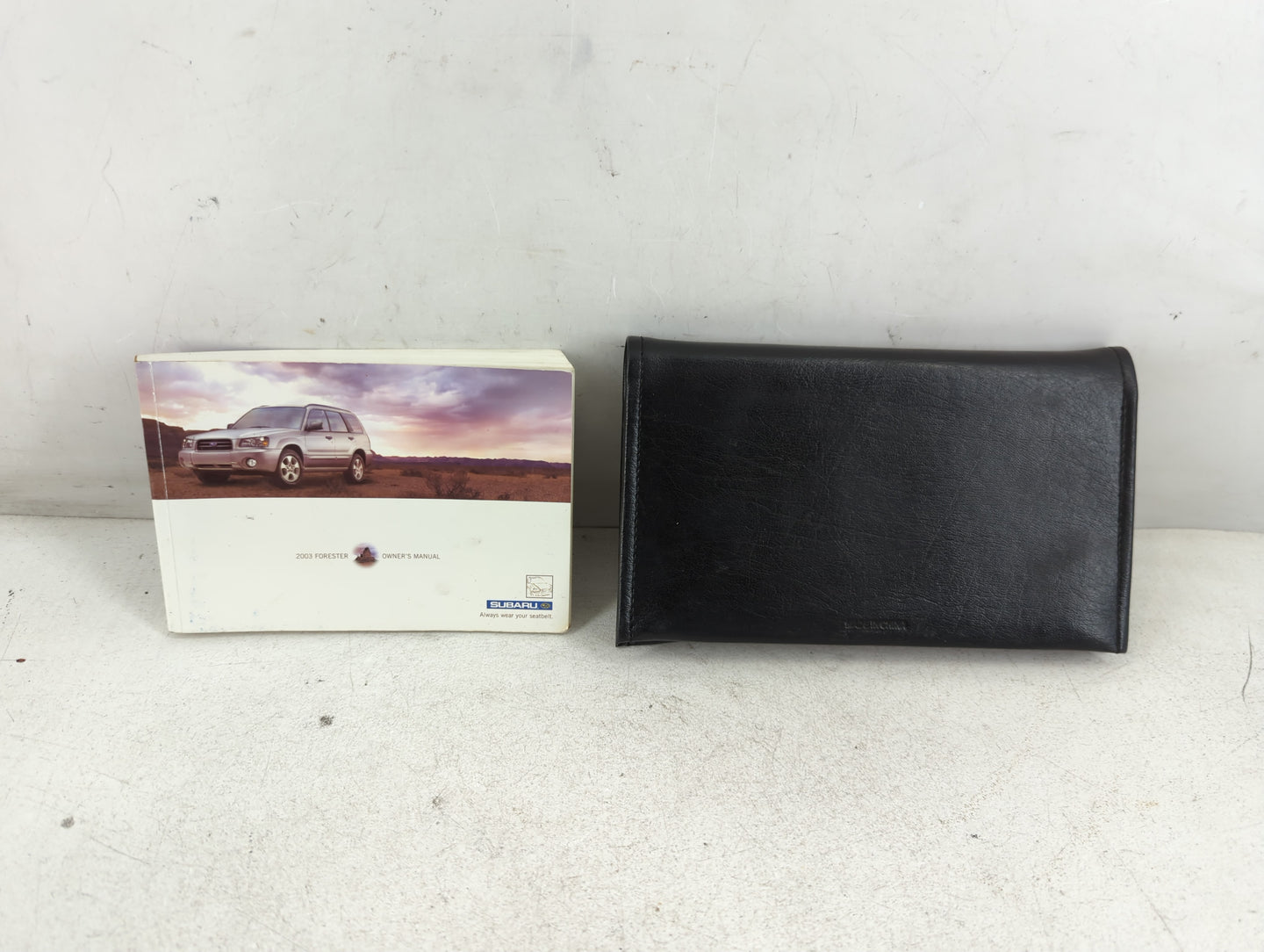 2003 Subaru Forester Owners Manual Book Guide P/N:MSA5M0304A OEM Used Auto Parts - Oemusedautoparts1.com