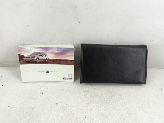 2003 Subaru Forester Owners Manual Book Guide P/N:MSA5M0304A OEM Used Auto Parts - Oemusedautoparts1.com