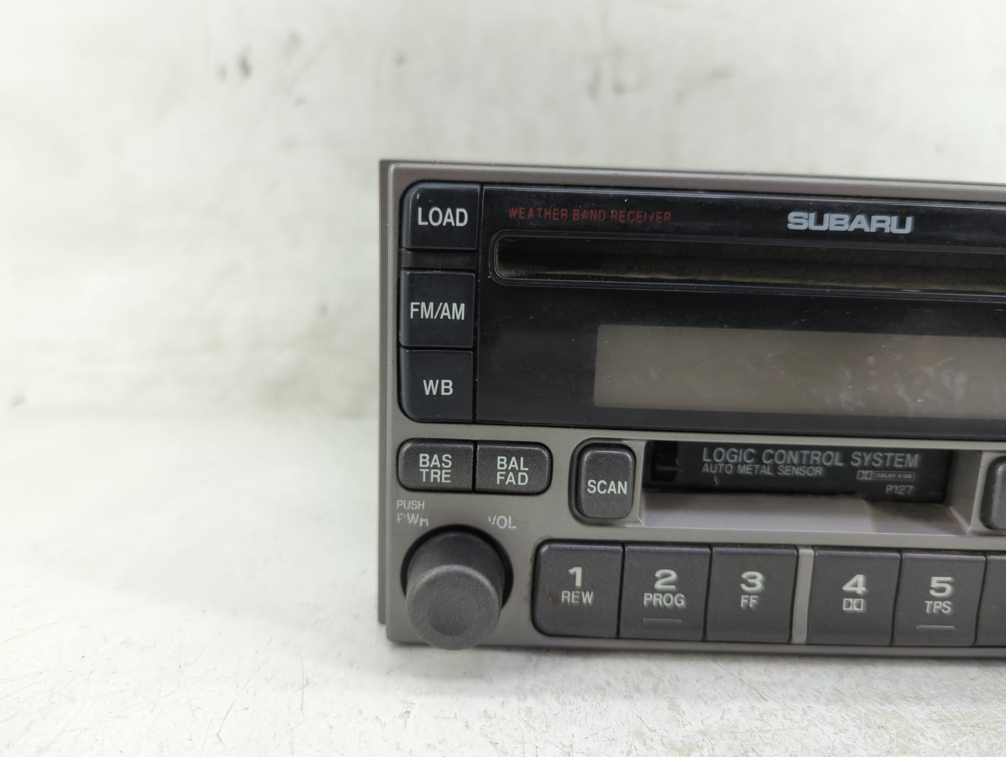 2003 Subaru Forester Radio AM FM Cd Player Receiver Replacement P/N:86201SA030 Fits OEM Used Auto Parts - Oemusedautoparts1.