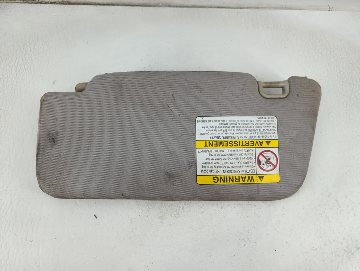 2003-2005 Subaru Forester Sun Visor Shade Replacement Passenger Right Mirror Fits Fits 2003 2004 2005 OEM Used Auto Parts - 