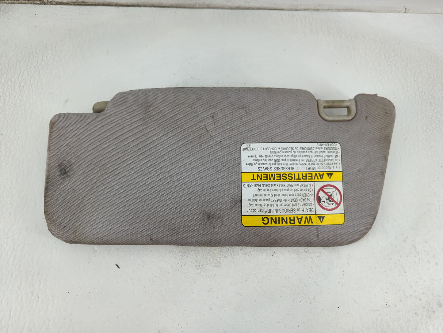 2003-2005 Subaru Forester Sun Visor Shade Replacement Passenger Right Mirror Fits Fits 2003 2004 2005 OEM Used Auto Parts - 