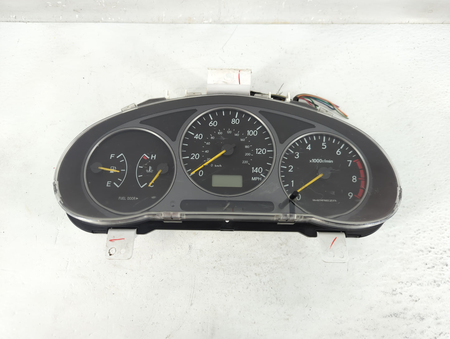 2002-2003 Subaru Impreza Instrument Cluster Speedometer Gauges Fits Fits 2002 2003 OEM Used Auto Parts - Oemusedautoparts1.c