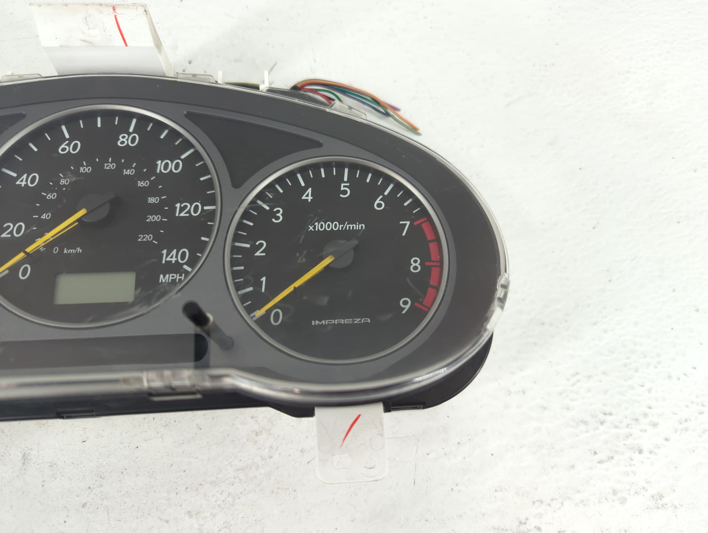 2002-2003 Subaru Impreza Instrument Cluster Speedometer Gauges Fits Fits 2002 2003 OEM Used Auto Parts - Oemusedautoparts1.c
