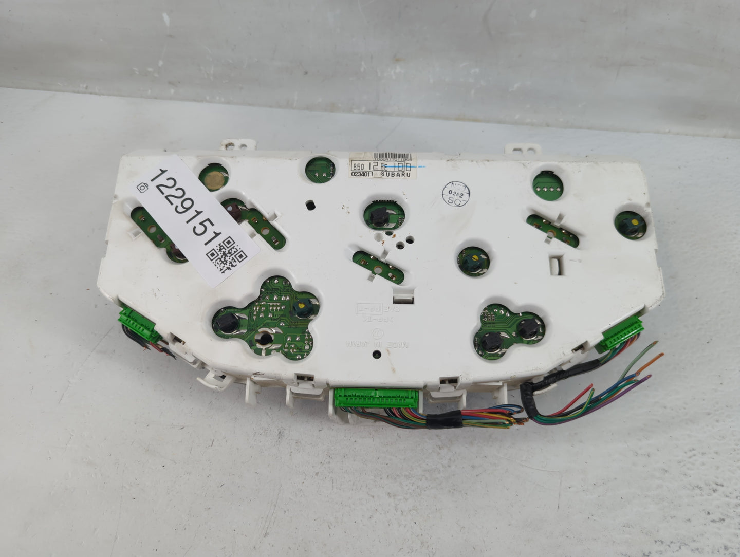 2002-2003 Subaru Impreza Instrument Cluster Speedometer Gauges Fits Fits 2002 2003 OEM Used Auto Parts - Oemusedautoparts1.c
