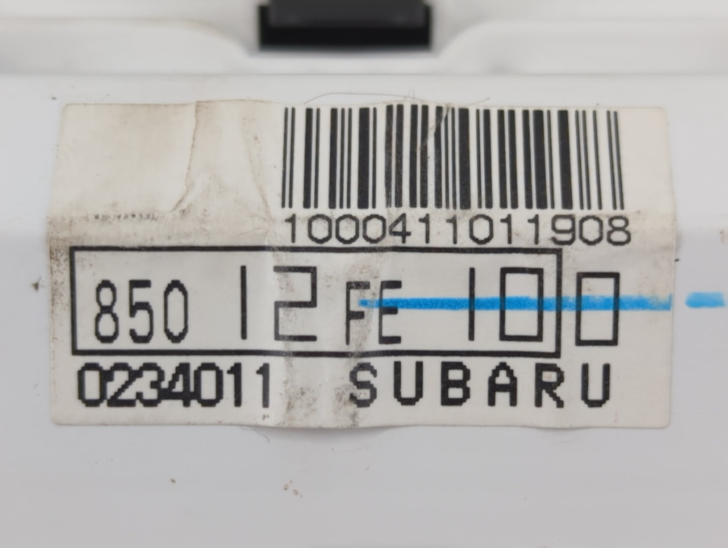 2002-2003 Subaru Impreza Instrument Cluster Speedometer Gauges Fits Fits 2002 2003 OEM Used Auto Parts - Oemusedautoparts1.c