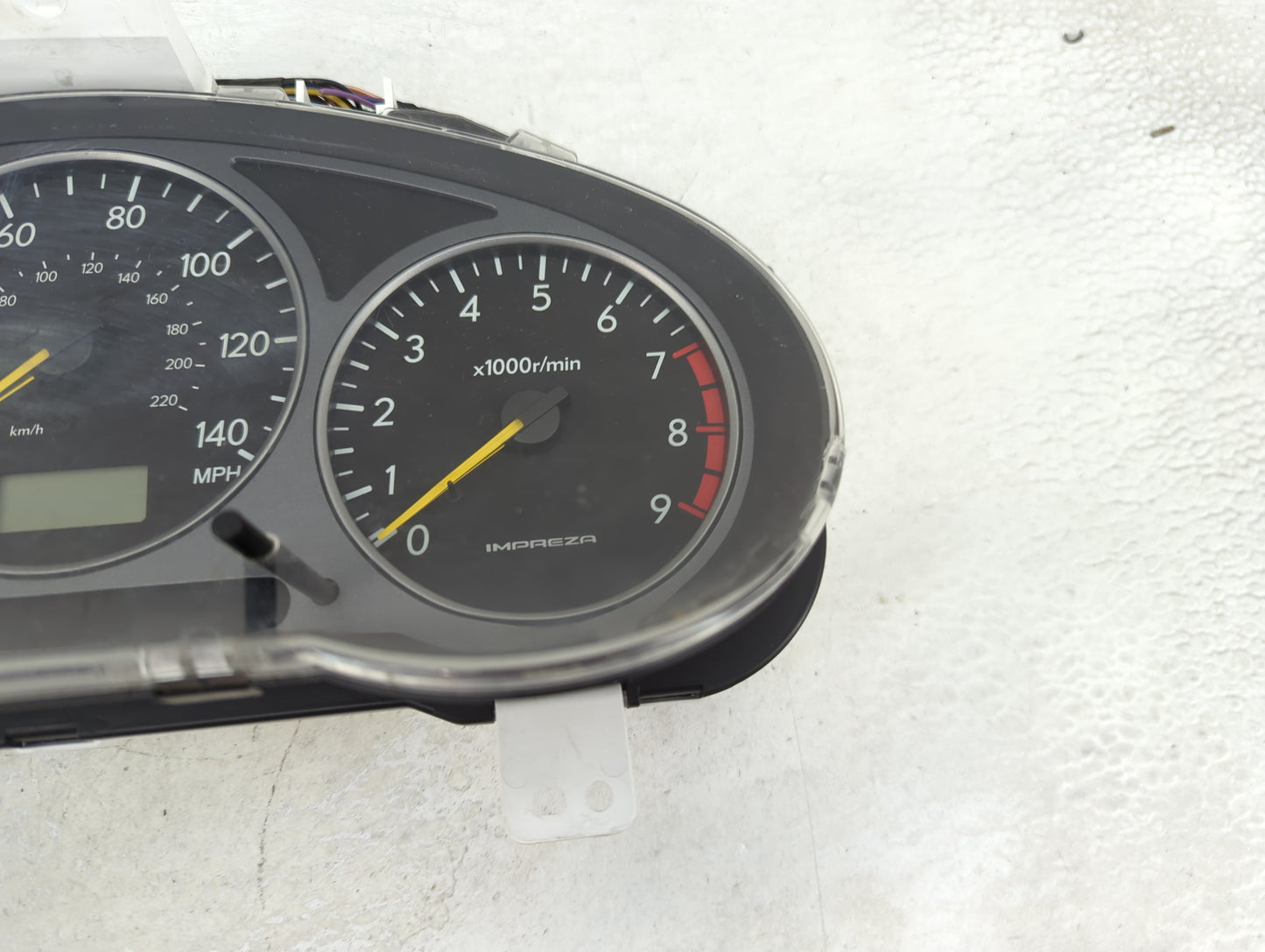 2002-2003 Subaru Impreza Instrument Cluster Speedometer Gauges P/N:85012FE100 Miles: Fits Fits 2002 2003 OEM Used Auto Parts