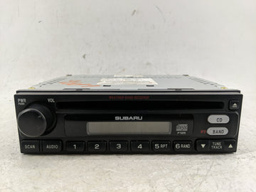 2003 Subaru Legacy Radio AM FM Cd Player Receiver Replacement P/N:86201AF28A Fits OEM Used Auto Parts - Oemusedautoparts1.co
