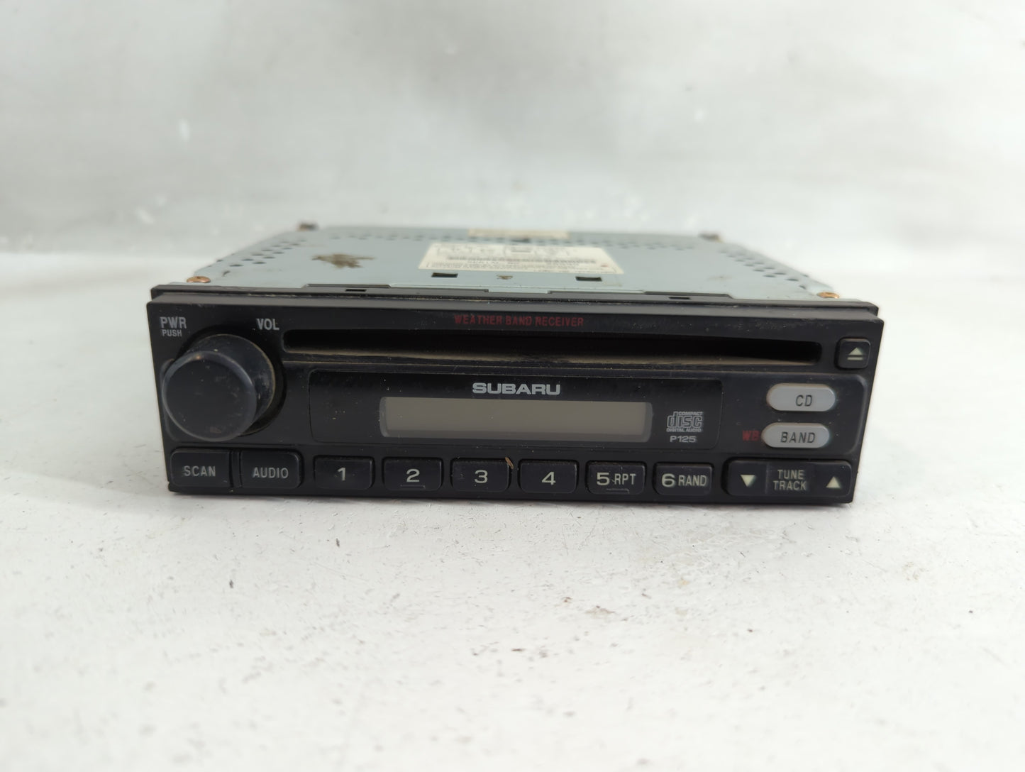 2002-2004 Subaru Legacy Radio AM FM Cd Player Receiver Replacement P/N:86201AE28A Fits Fits 2002 2003 2004 OEM Used Auto Par