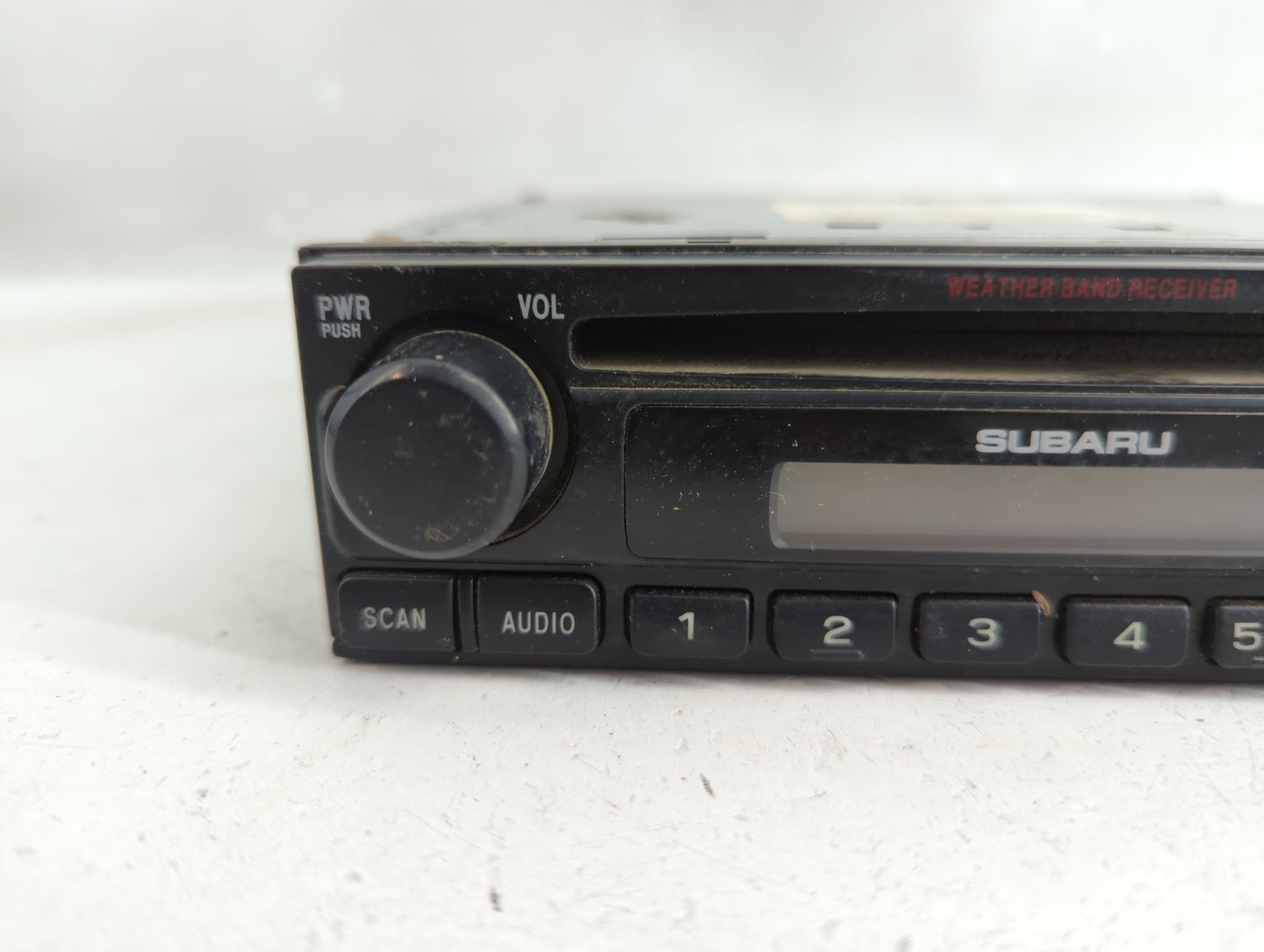 2002-2004 Subaru Legacy Radio AM FM Cd Player Receiver Replacement P/N:86201AE28A Fits Fits 2002 2003 2004 OEM Used Auto Par