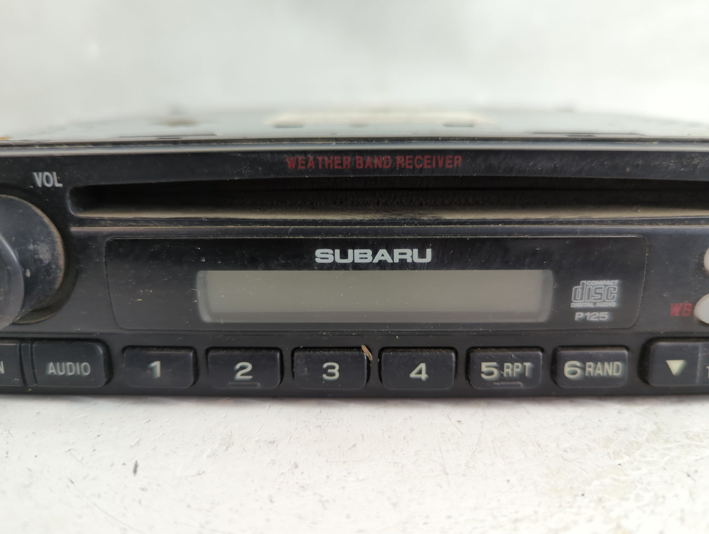2002-2004 Subaru Legacy Radio AM FM Cd Player Receiver Replacement P/N:86201AE28A Fits Fits 2002 2003 2004 OEM Used Auto Par