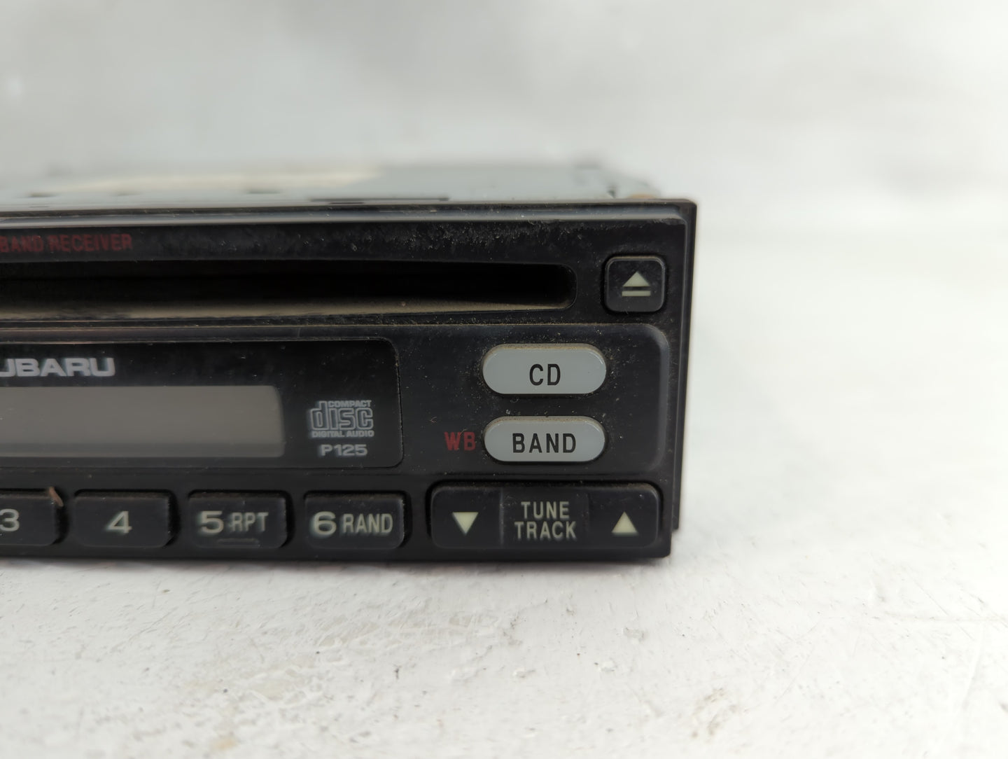 2002-2004 Subaru Legacy Radio AM FM Cd Player Receiver Replacement P/N:86201AE28A Fits Fits 2002 2003 2004 OEM Used Auto Par