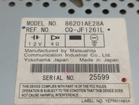 2002-2004 Subaru Legacy Radio AM FM Cd Player Receiver Replacement P/N:86201AE28A Fits Fits 2002 2003 2004 OEM Used Auto Par