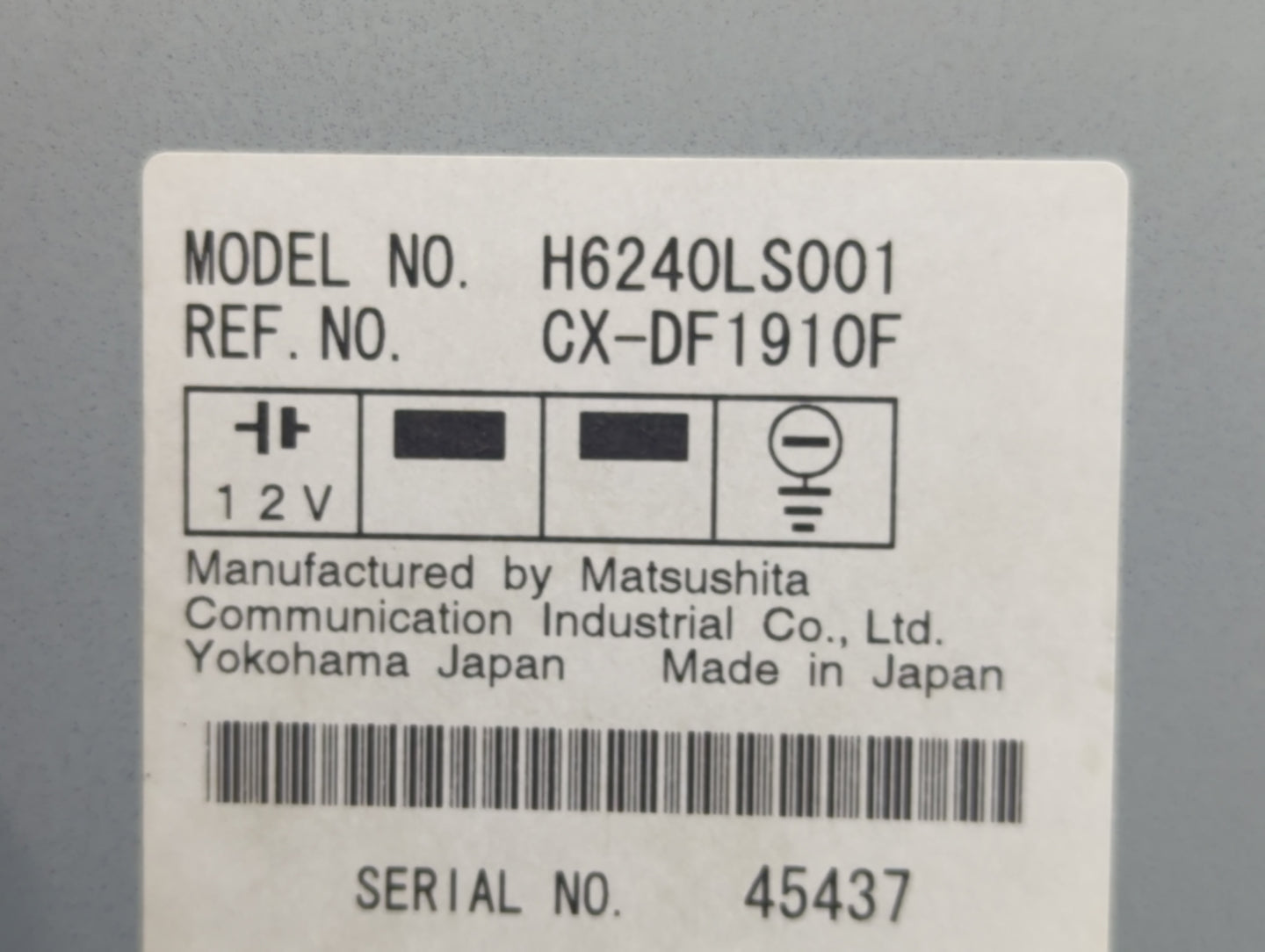 2003 Subaru Legacy Radio AM FM Cd Player Receiver Replacement P/N:86201AE36A Fits OEM Used Auto Parts - Oemusedautoparts1.co