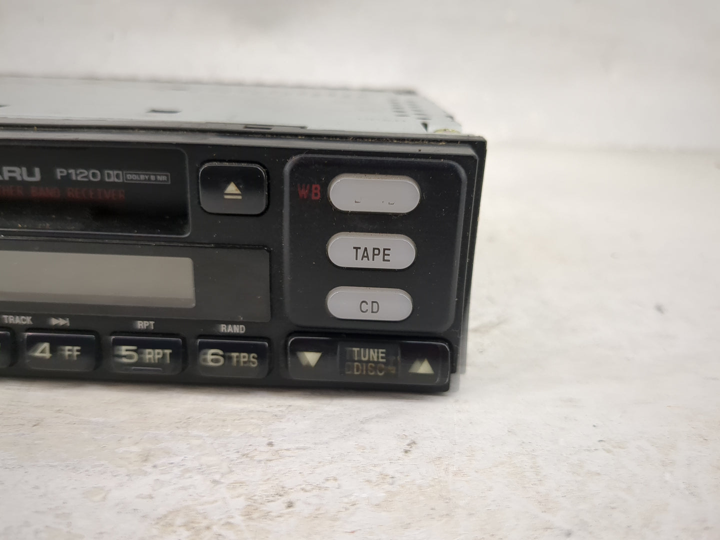 2003 Subaru Legacy Radio AM FM Cd Player Receiver Replacement P/N:86201AE08A CQ-LF1911X Fits OEM Used Auto Parts - Oemusedau