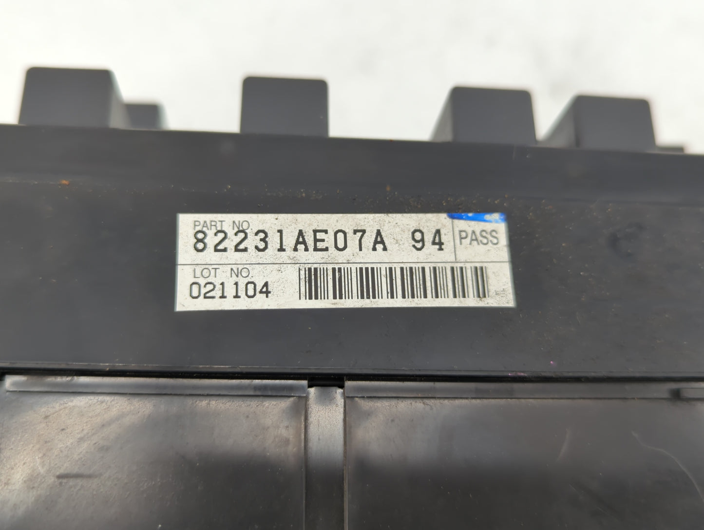 2002-2005 Subaru Legacy Fusebox Fuse Box Panel Relay Module P/N:82231AE07A Fits Fits 2002 2003 2004 2005 OEM Used Auto Parts