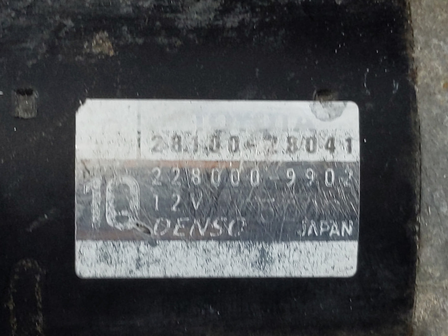 2002-2006 Toyota Camry Car Starter Motor Solenoid OEM P/N:228000-9902 28100-28041 Fits Fits 2002 2003 2004 2005 2006 2007 OE