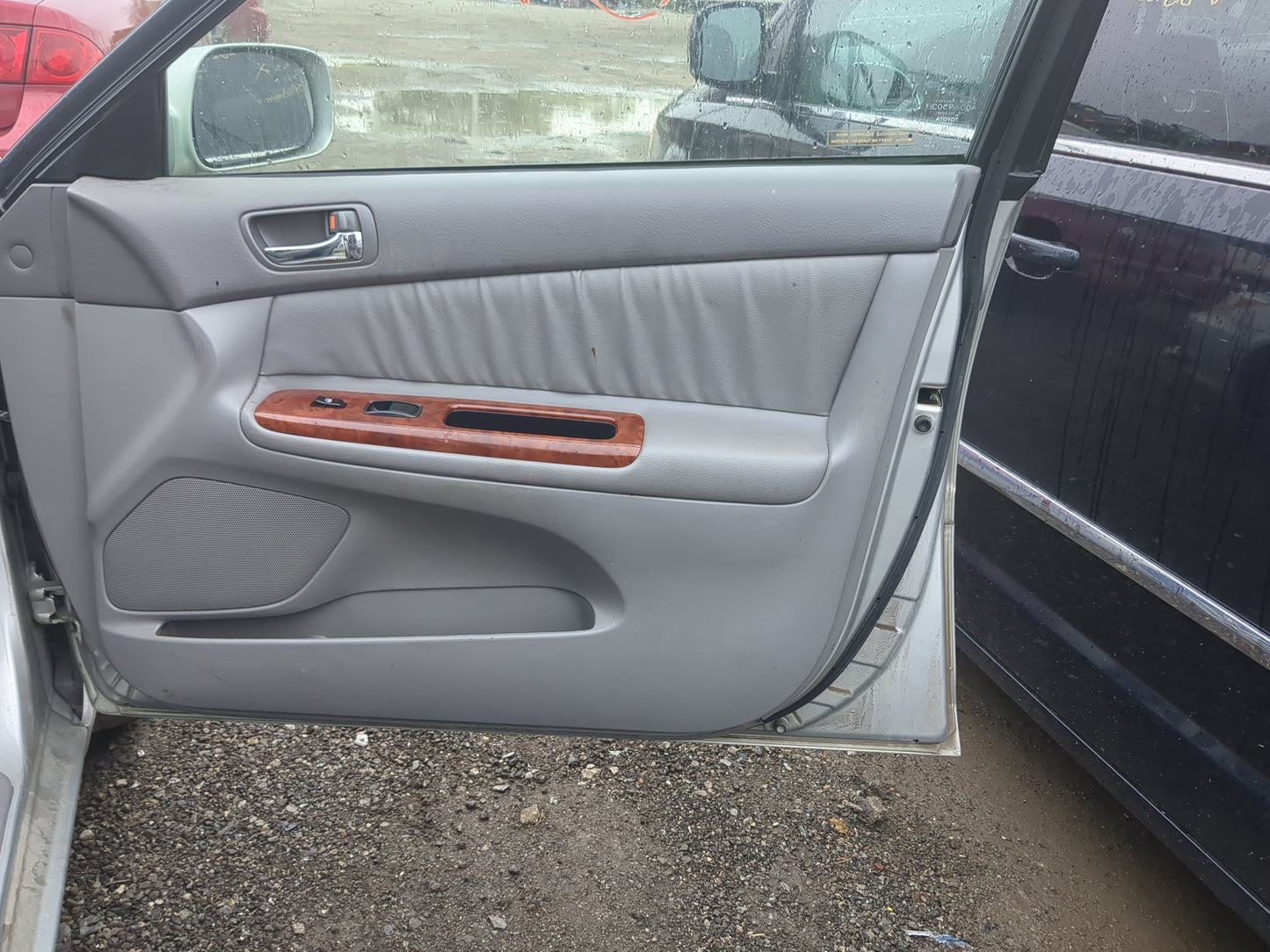 2003 Toyota Camry Front Right Passenger Interior Door Panel Trim - Oemusedautoparts1.com
