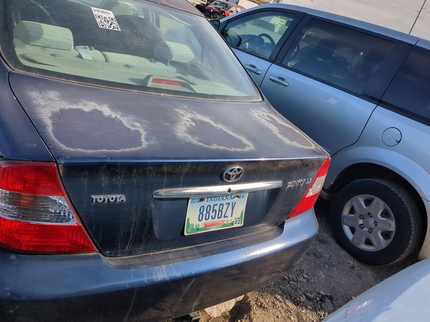 2002-2006 Toyota Camry Trunk/decklid/hatch/tailgate Oem - Oemusedautoparts1.com