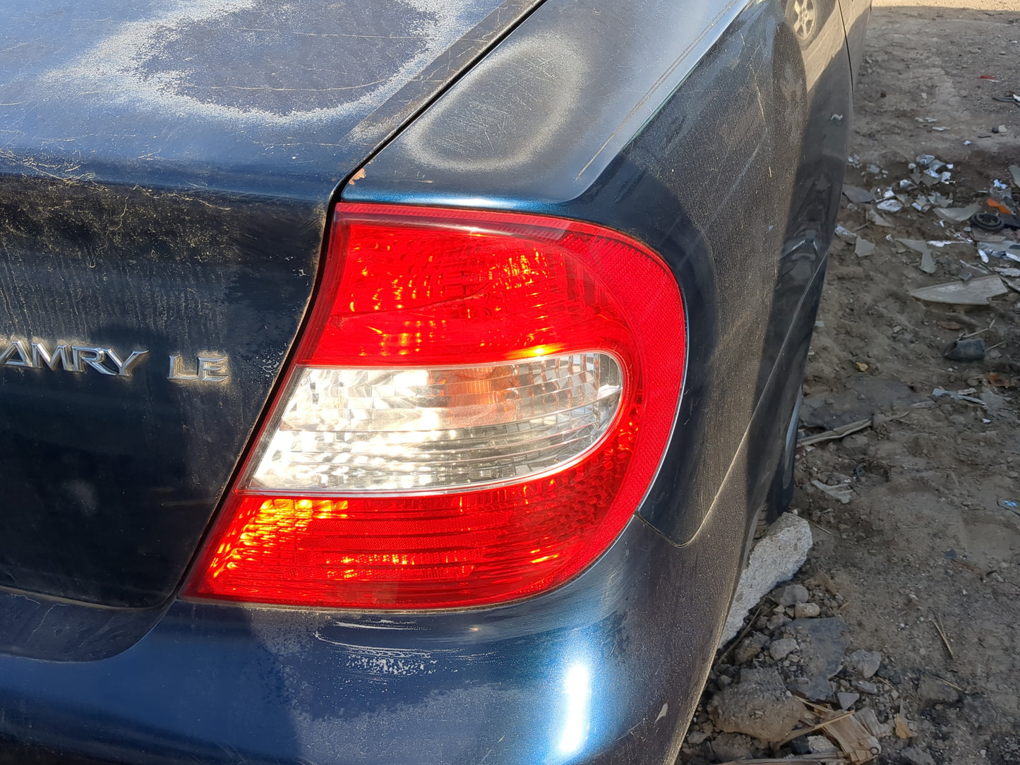 2002-2004 Toyota Camry Tail Light Assembly Passenger Right OEM Fits Fits 2002 2003 2004 OEM Used Auto Parts - Oemusedautopar
