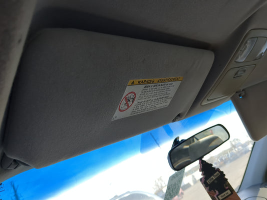 2002-2006 Toyota Camry Sun Visor Shade Replacement Driver Left Mirror Fits Fits 2002 2003 2004 2005 2006 OEM Used Auto Parts