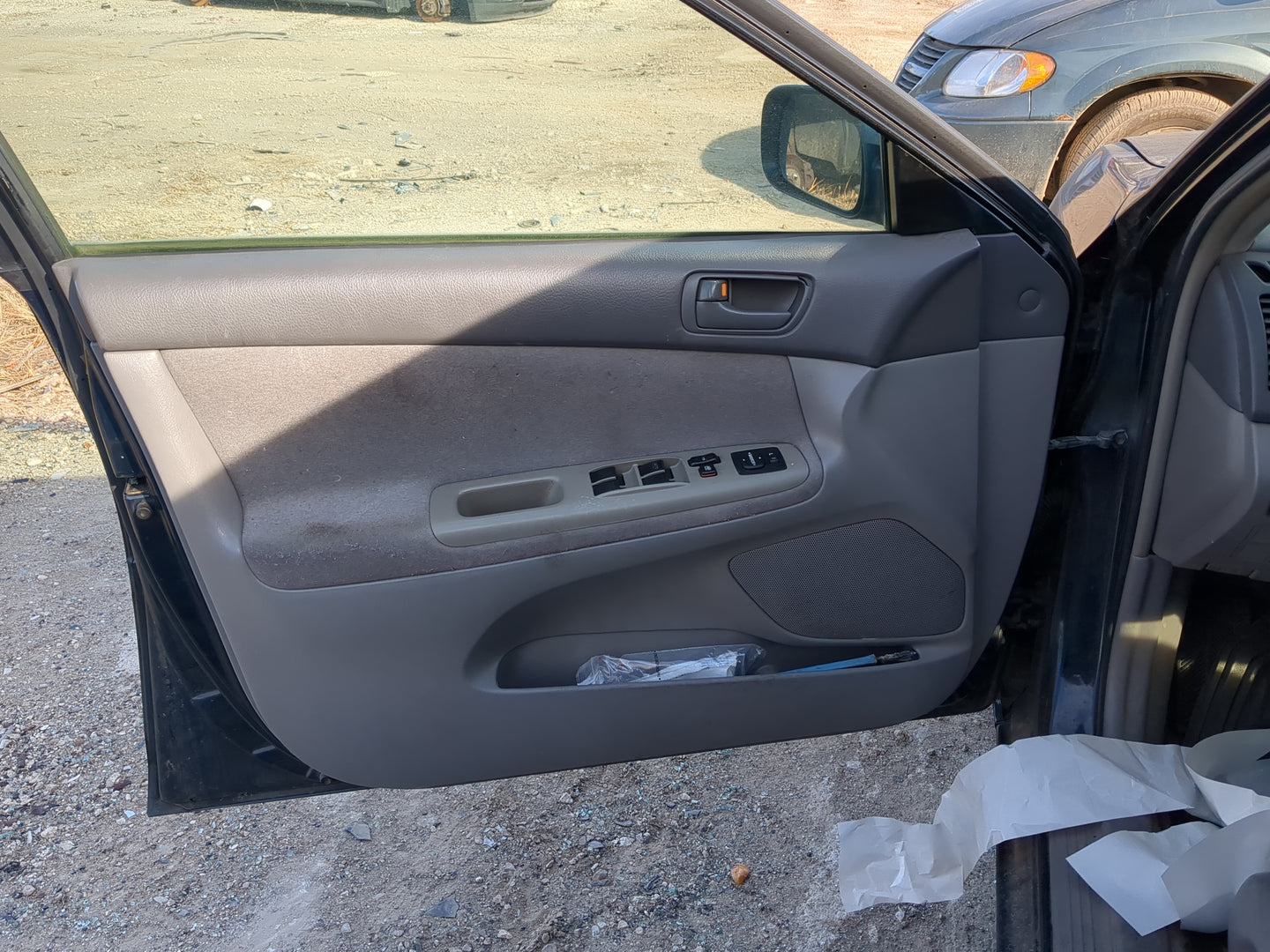 2003 Toyota Camry Front Left Driver Interior Door Panel Trim - Oemusedautoparts1.com