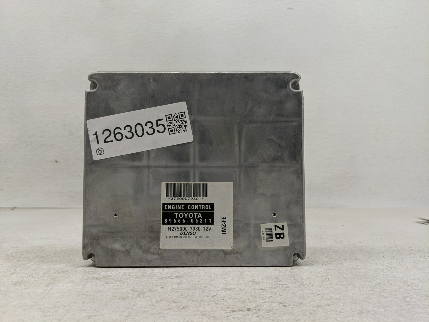 2003 Toyota Camry PCM Engine Control Computer ECU ECM PCU OEM P/N:TN27500-7980 89666-06211 Fits OEM Used Auto Parts - Oemuse