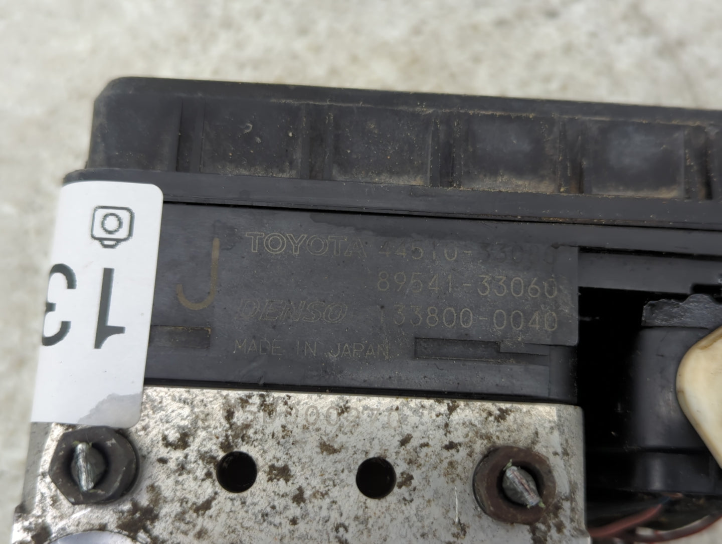 2002-2003 Toyota Camry ABS Pump Control Module Replacement P/N:133800-0040 89541-33060, 89541-06060 Fits Fits 2002 2003 OEM 