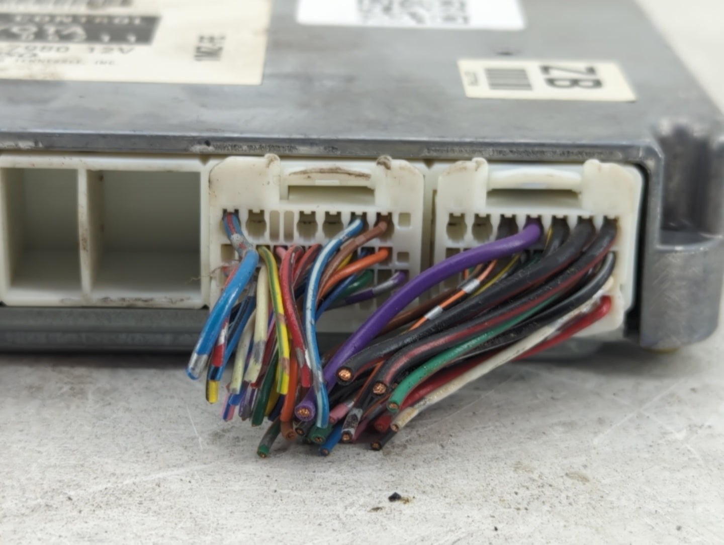 2003 Toyota Camry PCM Engine Control Computer ECU ECM PCU OEM P/N:TN275000 06211 89666-06211 Fits OEM Used Auto Parts - Oemu