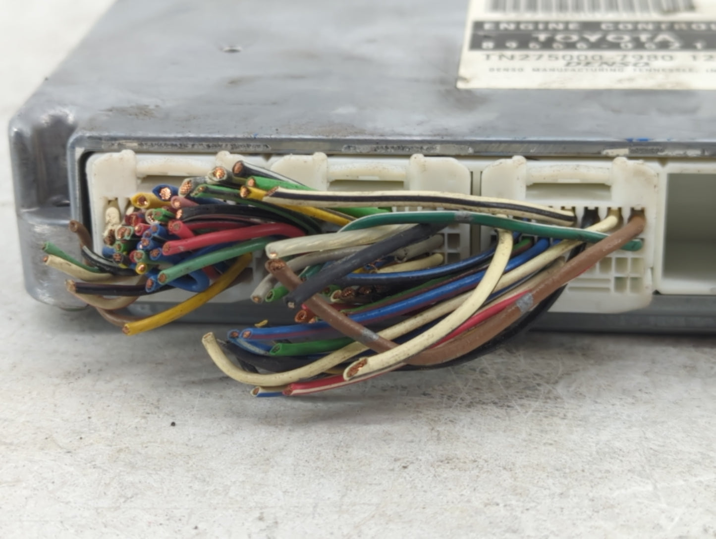 2003 Toyota Camry PCM Engine Control Computer ECU ECM PCU OEM P/N:TN275000 06211 89666-06211 Fits OEM Used Auto Parts - Oemu