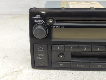 2002-2004 Toyota Camry Radio AM FM Cd Player Receiver Replacement P/N:86120-AA040 122000-3210C101 Fits Fits 2002 2003 2004 OEM Used Auto Parts