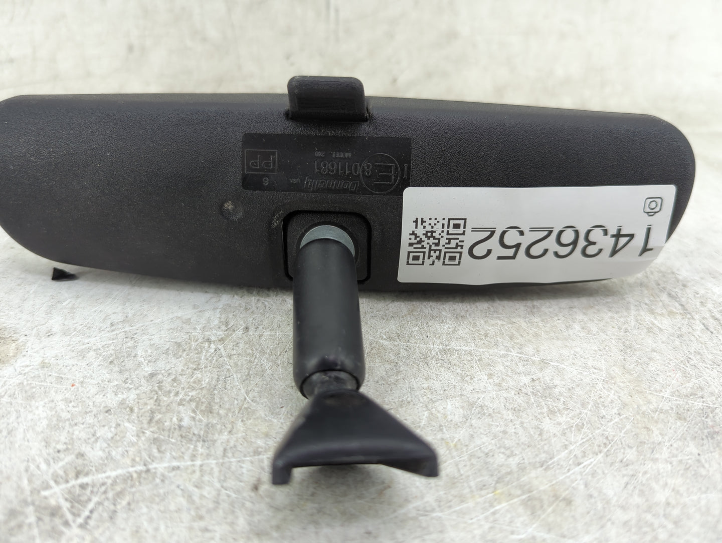2003 Toyota Camry Interior Rear View Mirror Replacement OEM P/N:E8011681 MODEL 240 Fits OEM Used Auto Parts - Oemusedautopar